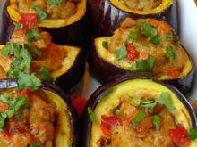 Aubergine farcie