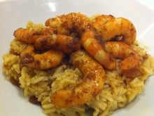 Curry de crevettes express