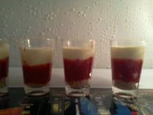 Verrines fraises-mascarpone