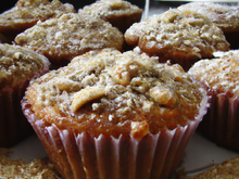 Muffins au beurre de cacahouète et flocons d'avoine