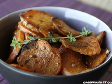 Patates douces aux épices