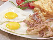 Œufs au bacon