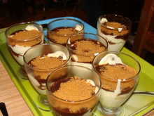 Coupe poire-chocolat