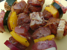 Brochette de rond de gite