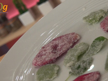 Pétales cristallisées