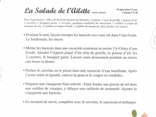 La salade de l'Ailette