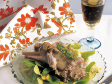 Sauté d'Agneau de Pré-Salé, saveur d'huîtres de Normandie