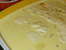 Sauce béchamel aux œufs