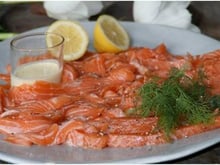 Saumon Gravlax maison