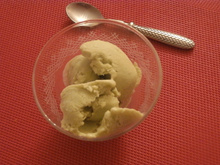 Glace avocat banane sans sorbetière