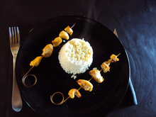 Brochettes de poulet faciles