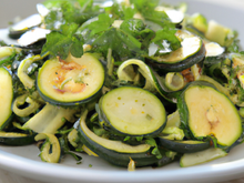 Courgettes en salade faciles