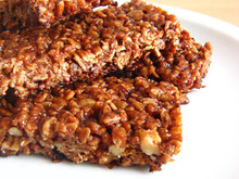 Barres de céréales au chocolat