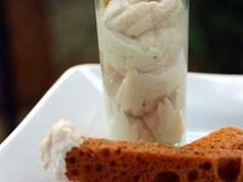 Chantilly de foie gras & ses mouillettes de pain d'épices