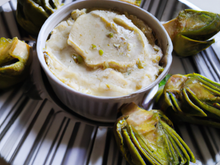 Espuma d'artichauts aux saveurs du Pays Basque