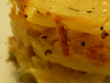 Gratin de panais et pommes de terre façon dauphinois