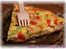 Quiche Poivron Courgette Poulet