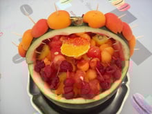 Panier de salade de fruits