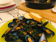 Moules au pastis