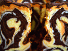 Gâteau marbré chocolat pour enfants