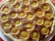 Tarte amande-abricot