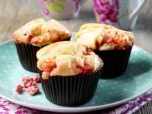 Muffins vanille aux pralines