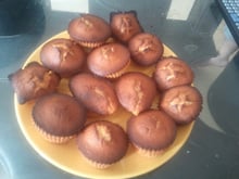 Muffin chocolats blanc et noix de coco