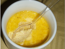 Crème brûlée au foie gras maison