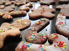 Petits sablés de Noël au chocolat et aux épices !