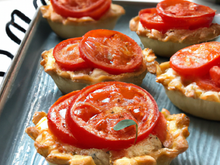 Tartelettes aux tomates et parmesan