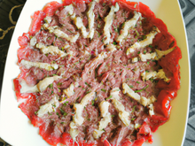 Carpaccio de bœuf facile et rapide