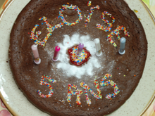 Gâteau au chocolat et aux noix classique