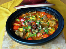Tajine minute d'agneau