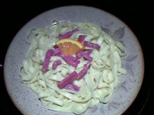 Tagliatelles au canard à l'orange