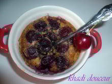 Clafoutis amandes cerises