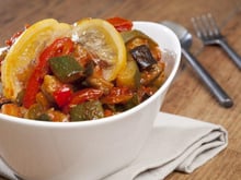 Ratatouille au citron relevée