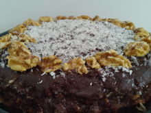 Gâteau au chocolat et à la noix de coco
