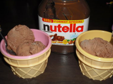 Glace au nutella maison