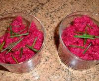 Crème de betterave maison