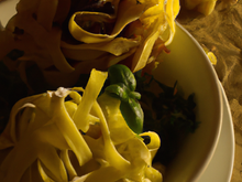 Duo de pâtes et tagliatelles