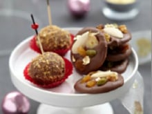 Mendiants au chocolat