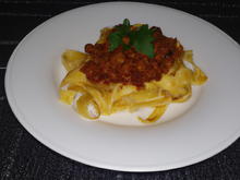 Tagliatelles bolognaise
