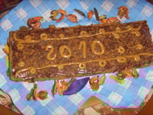 Bûche épicée au chocolat