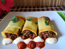 Cannellonis d'agneau