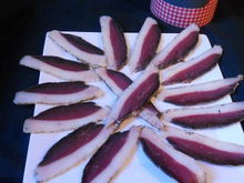 Magret séché aux herbes