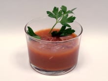 Salmorejo et Jambon Serrano d'Aoste