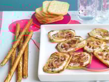 Crackers façon flamenkuche