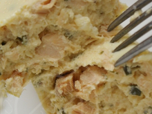 Pain de saumon frais