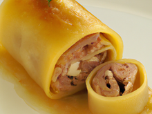 Cannellonis farcis au foie gras