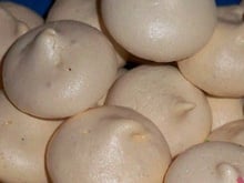 Mini meringues vanille